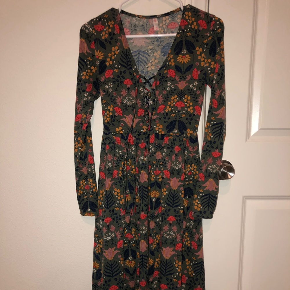 Autumn Xhilaration Midi Dress